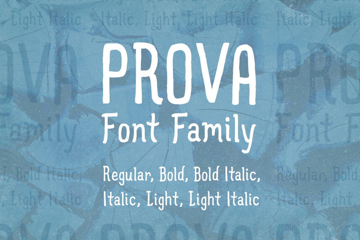 Prova 7-Font Family preview 2