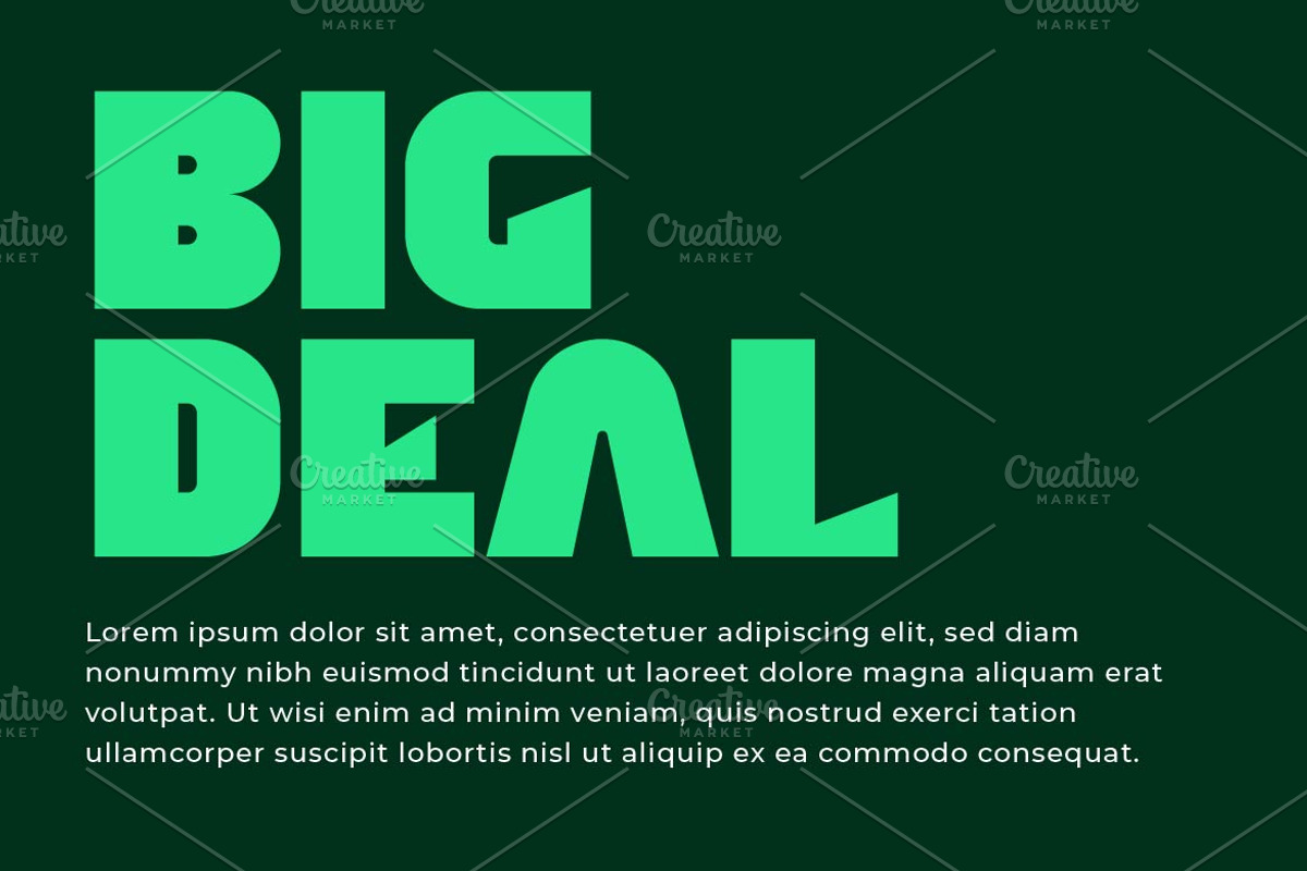 Fegelk Strong Font, a Sans Serif Font by Artiveko (Photo 6 of 8)