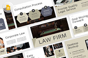 Law Firm Google Slides, a Presentation Template by rgbryand (Thumbnail 1 of 7)