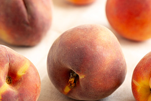 Raw Organic Peaches Ready to Eat, a Food & Drink Photo by LiudmylaChuhunova