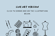 108 Sewing Illustration Collection, an Object Illustration by The Journey Atelier (Thumbnail 5 of 17)