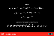 Brostone - Brush Font, a Script Font by RockboyStd (Thumbnail 11 of 12)