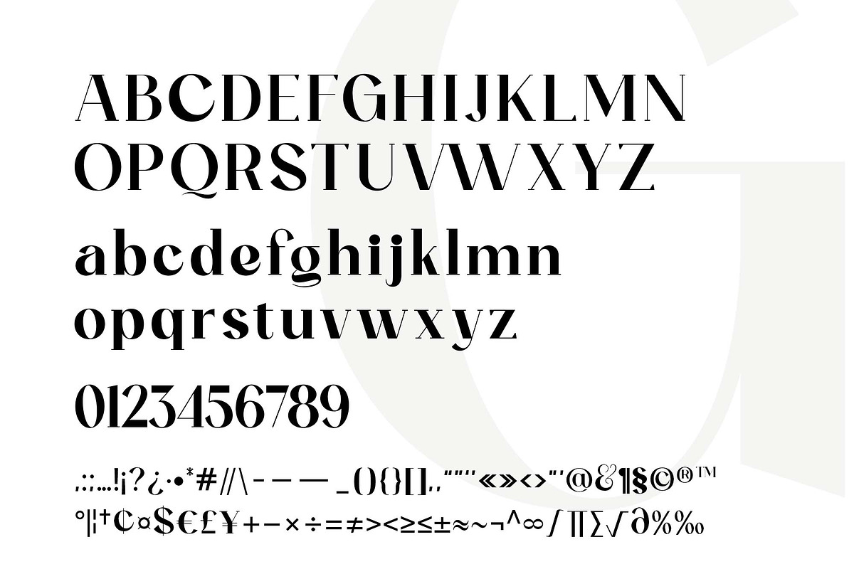 Ogelic - Serif Typeface, a Serif Font by Ardyanatypes (Photo 11 of 12)