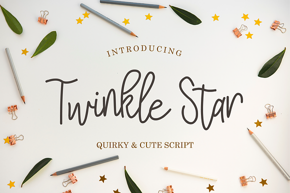 Twinkle Star Font preview 8