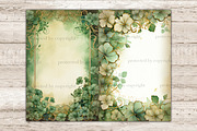 St. Patrick's Day Junk Journal Paper, a Decorative Illustration by GlamArtZhanna (Thumbnail 7 of 10)