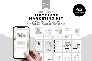 Minimalist Pinterest Marketing Kit