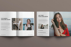 Editorial Lookbook Template