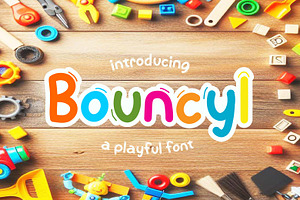 Bouncyl Joy & Fun Font