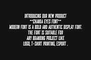 Chanda Eyes - Font, a Serif Font by artchiles_design (Thumbnail 3 of 5)
