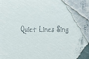 Liltoria Hand Drawn Display Font, a Handwritten Font by Graphic Spirit (Thumbnail 6 of 8)