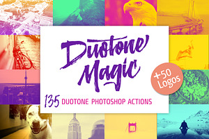 Duotone Magic- Photoshop actions