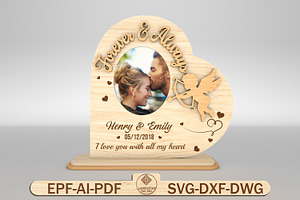 Anniversary Gifts Svg, a Pattern Graphic by Lasercutiny