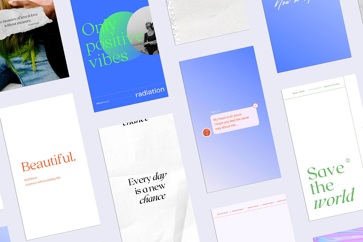 Quote Aesthetic for Instagram, a Social Media Template by The Muza (Photo 4 of 9)