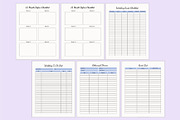 2025 Wedding Planner For Canva, a Stationery Template by Shumaya (Thumbnail 4 of 5)