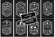 Farmhouse Halloween Sign SVG Bundle, an Object Graphic by Design's Dark (Thumbnail 2 of 9)