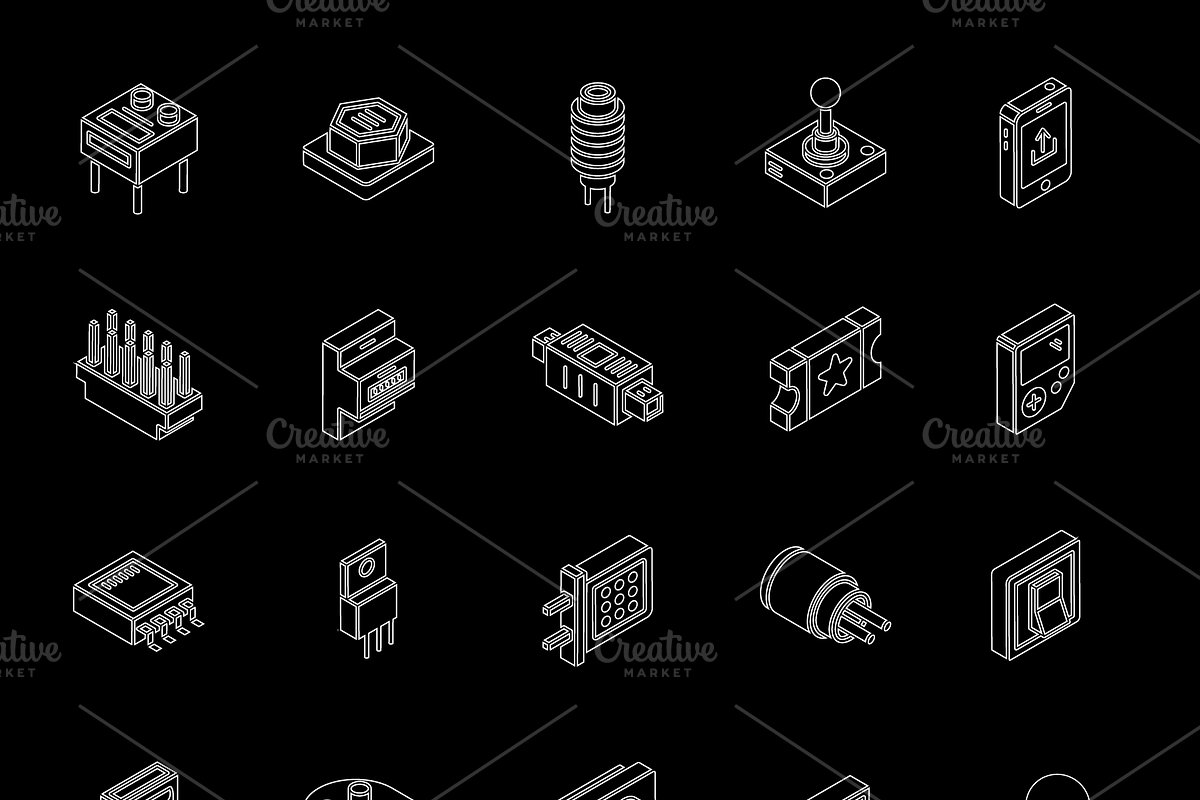 Multimedia and Appliances Icons, an Icon by Brickclay (Photo 15 of 15)