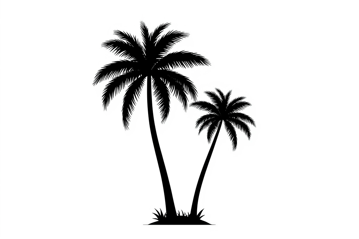 Palm Tree Vector Bundle Pack, an Illustration by Artivon (Photo 3 of 20)
