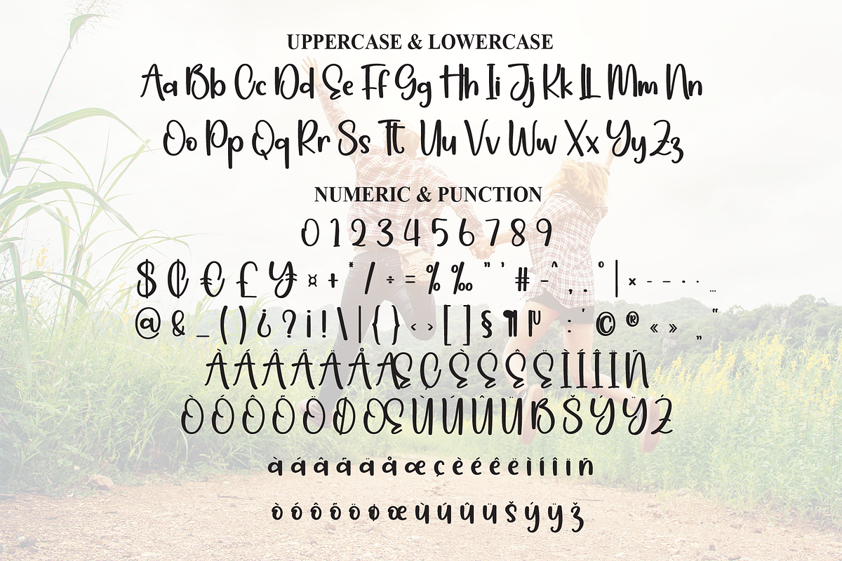 Happy Moment | Script Font, a Handwritten Font by Scratchones (Photo 7 of 8)