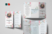 Trifold Funeral Program Template, a Templates & Theme by RolexStudio (Thumbnail 2 of 4)