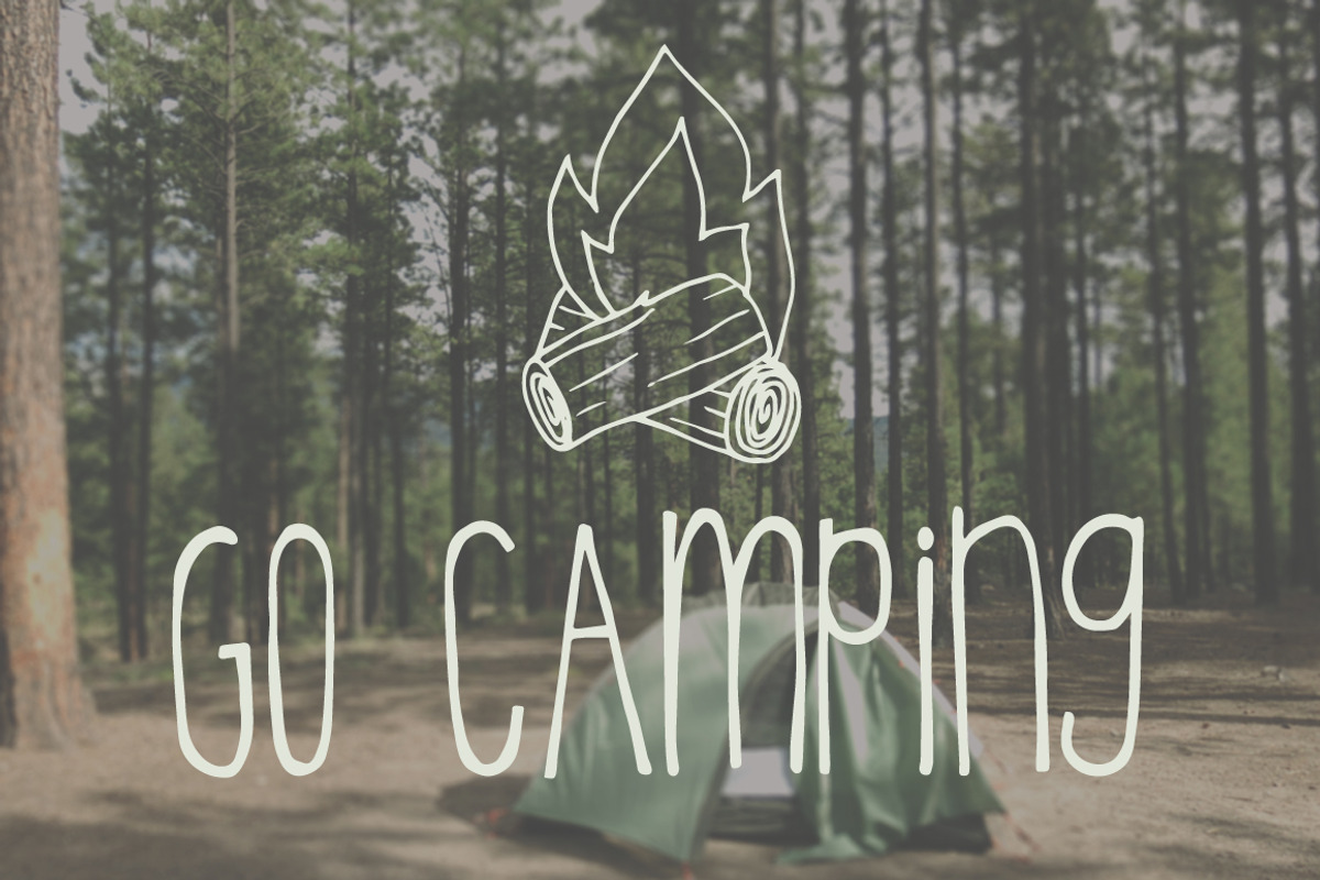 Into The Wilderness: An Organic Font preview 2