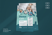 Dental Care - Flyer, a Brochure Template by Izdihaar_Studio (Thumbnail 1 of 3)