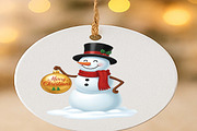 Snowman Christmas PNG Bundle, an Object Graphic by Digi_Design_World (Thumbnail 3 of 6)