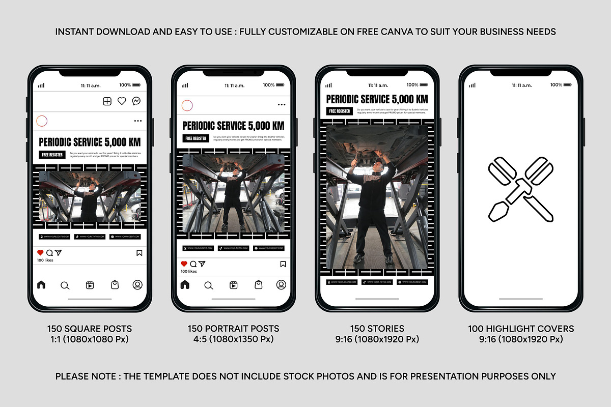 Automotive White Template, a Social Media Template by Kalubuak (Photo 2 of 10)