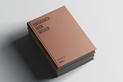 10 Hardcover Book Mockups, a Books & Magazine Mockup by Graphic Pear (Thumbnail 4 of 10)