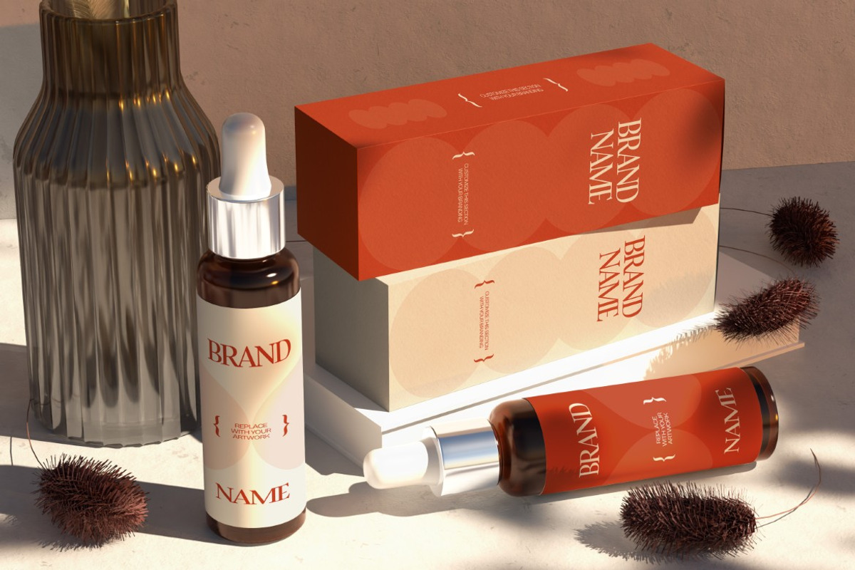 Skincare Box Packaging Mockup, a Packaging Mockup by graphicook (Photo 4 of 4)