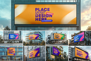 Banner/outdoor mockup design