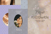 Embroidery Paper Overlay & Texture, a Background Graphic by Laras Wonderland (Thumbnail 1 of 11)