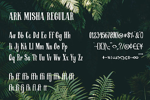 ARK Misha - Handwritten Font Duo