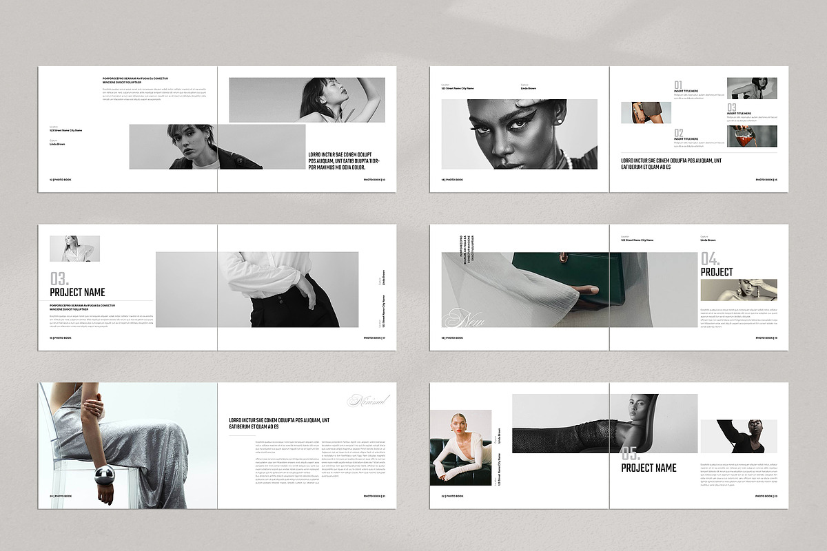 Minimalist Photo Book Landscape, a Brochure Template by NorthPeak (Photo 16 of 18)
