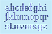 Display Dots One Font, a Font by GG Design (Thumbnail 5 of 10)