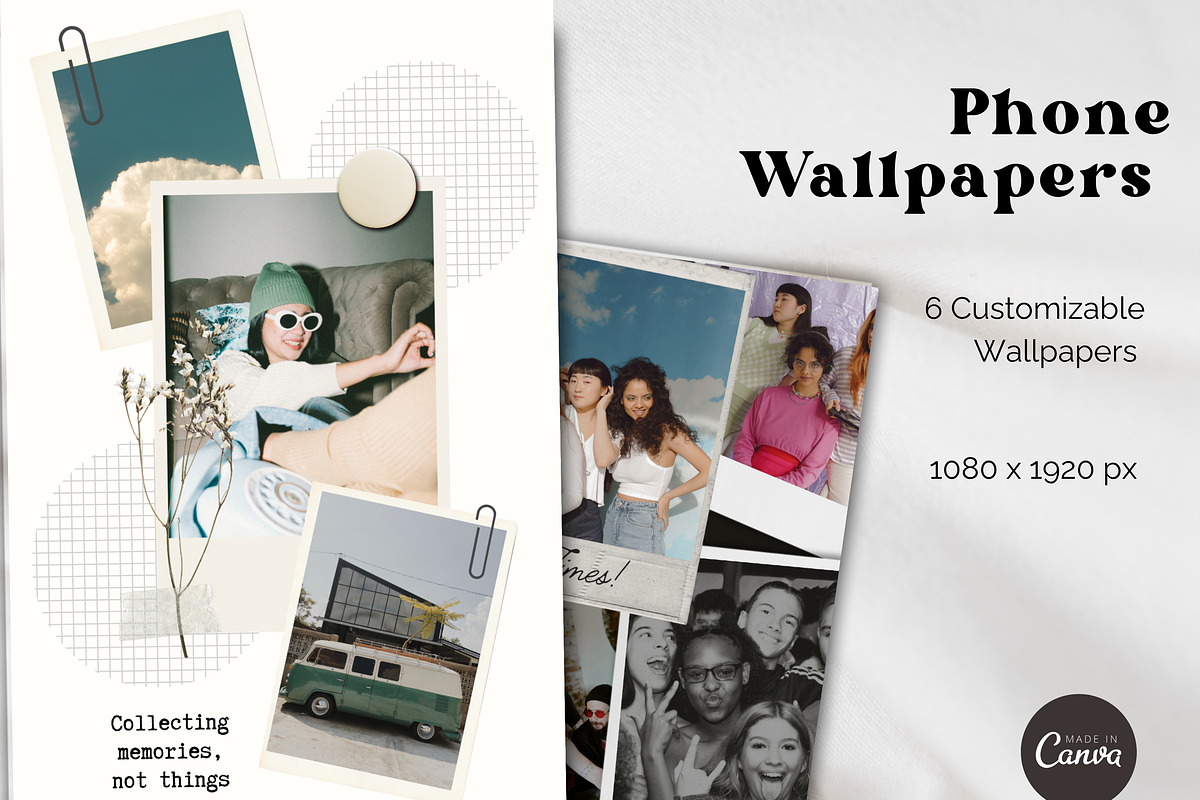Wallpaper Canva Templates Bundle, a Social Media Template by Wicked Creative (Photo 6 of 12)