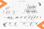 Vagentha Calligraphy | Script, a Script Font by Jackgridden (Thumbnail 8 of 9)