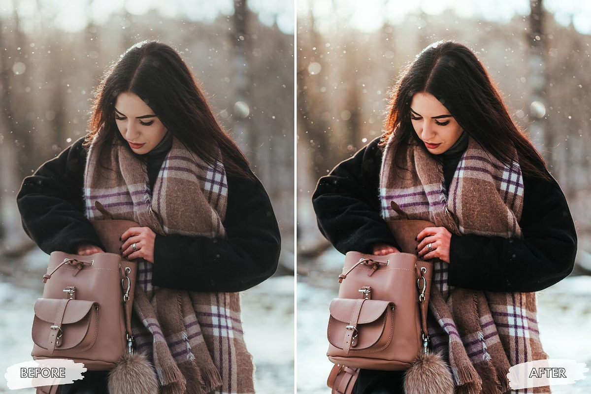 10 Snowy Delight Lightroom Presets, a Preset Add-On by LucaTheme (Photo 4 of 9)