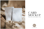 Invitation Card Mockup 5x7, a Print Template by eventpapery (Thumbnail 1 of 2)