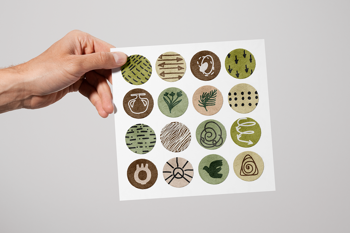 296 FOLK POTTERY CLIPARTS MYSTIC SET, an Object Illustration by JuDesign (Photo 6 of 24)
