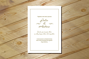 Wedding Invitation, an Invitation Template by Creatricks (Thumbnail 4 of 6)