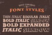 West Carabao | Western Slab Font, a Slab Serif Font by Mofr 24 (Thumbnail 7 of 12)