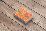 Peach Wild Rose PSD Business Card, a Business Card Template by Digital Space (Thumbnail 4 of 5)