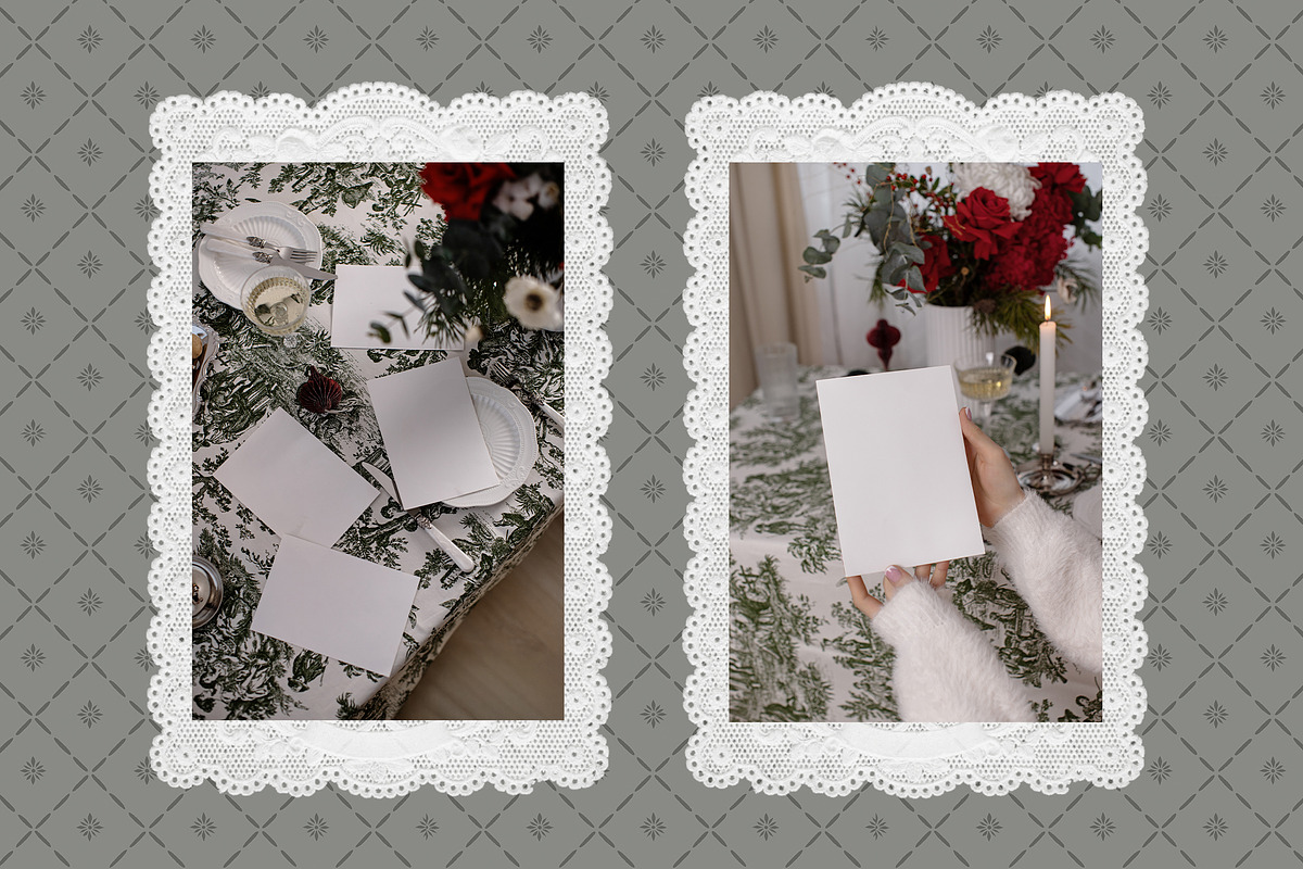 Toile De Noel Christmas Mockup, a Household Mockup by Muse Mockups (Photo 13 of 16)