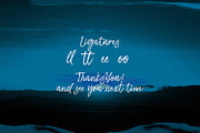 Sayodies - Handbrush Script Font, a Script Font by StringLabs (Thumbnail 10 of 10)