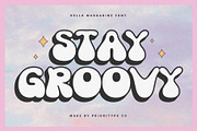 Hello Margarine - Groovy Font, a Font by Prioritype Co (Thumbnail 2 of 10)