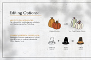 Hand Drawn Thanksgiving Images, a Seasonal Illustration by H&C Drawings & Designs (Thumbnail 14 of 15)
