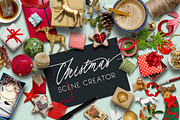 Scene Creator-Christmas PSD, a Product Mockup by JAY MID IMAGE (Thumbnail 1 of 4)