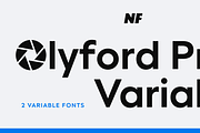Olyford Pro Variable Fonts, a Sans Serif Font by NicolassFonts (Thumbnail 1 of 7)