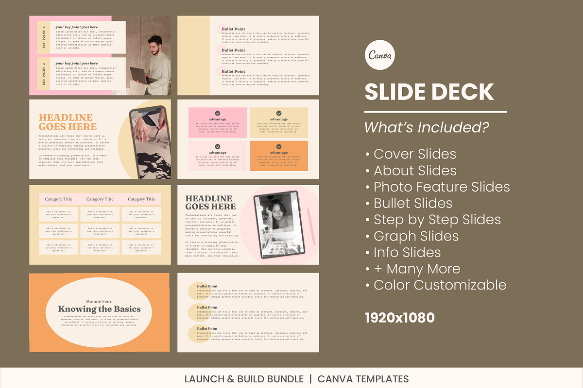 Canva Presentation Slides Template, a Presentation Template by WorkShy Studio (Photo 2 of 7)