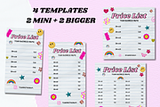 Y2K PRICE LIST Canva Template, a Social Media Template by PLANETSEL (Thumbnail 2 of 4)
